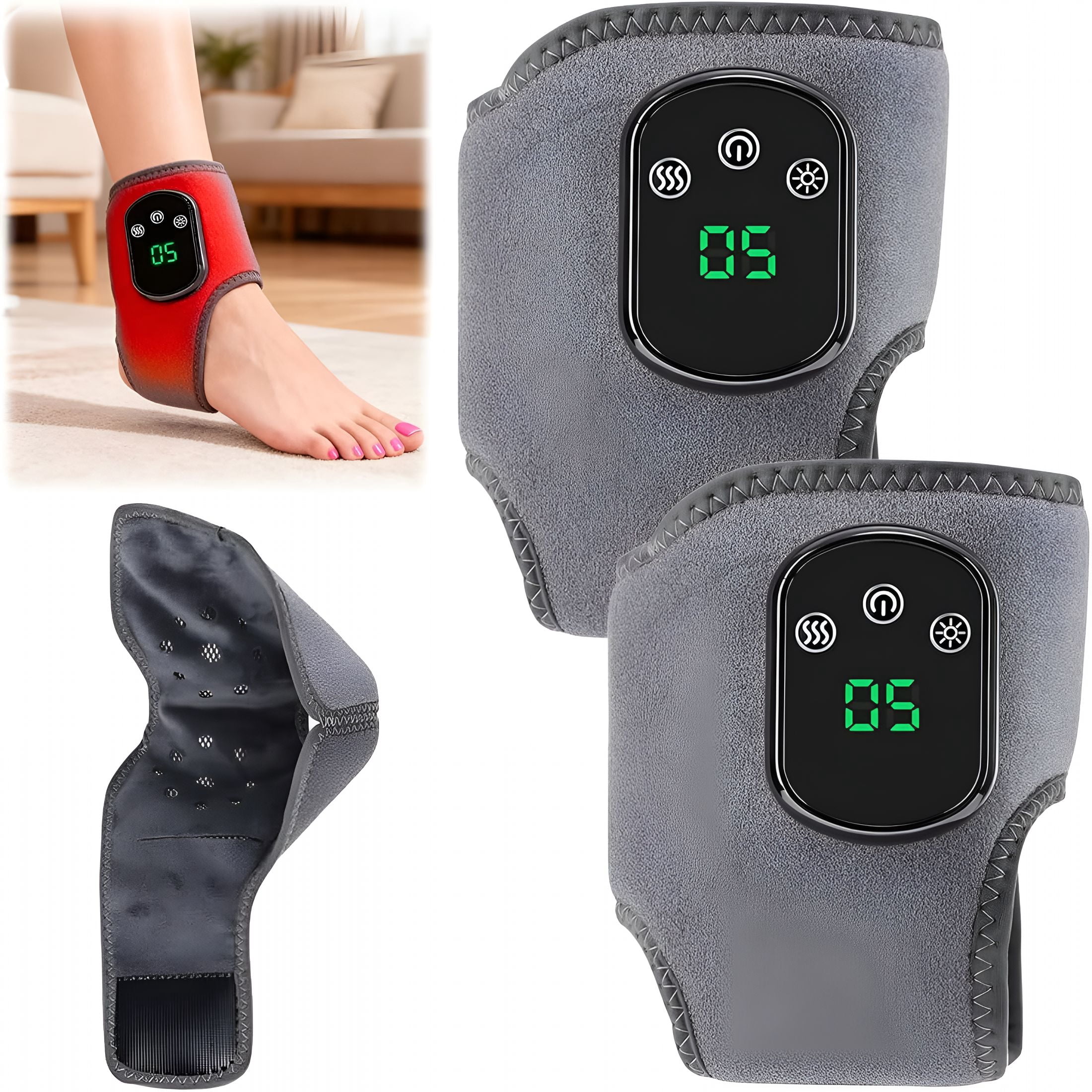 OITY Foot Massager, Foot Renew Triple Method Massager, Foot Relief, Compact Portable for All Ages