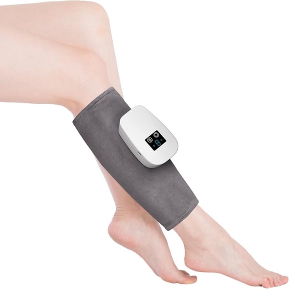OITY Leg Massager for Circular Calf Press,Air Compression Massager,3 Intensities,Easy to Use,For Feet,Legs,Thighs and Knees,Cordless Leg Massager