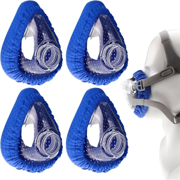 OITY Mask Liners 4-Pack Soft Cpap Masks Cushion Reusable Full Face Mask Cushions Comfortable Cushioned Covers Reduces Air Leaks One Size Fits All
