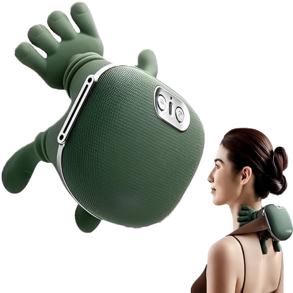 OITY Massage Master for Shoulder,Neck,Lower Abdominal,Shiatsu Back and Neck Massager for Pain Relief Deep Tissue,Electric Kneading Massage Pillow,Electric Cordless Gifts to Men Women