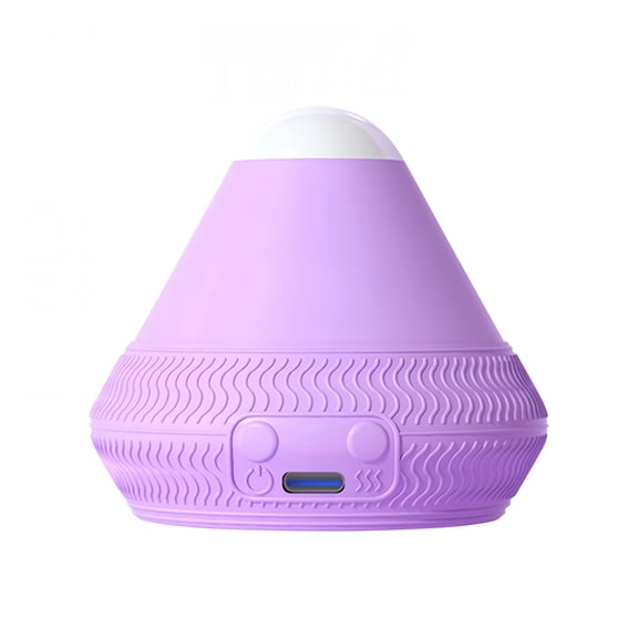 OITY Myofascial Release Tool Mountable Massager Pressure Point Massage Tool Muscle Back Knot Remover Trigger Point Ball Self Deep Tissue Massage Tools for Neck,Shoulder with Suction Cup(Purple)