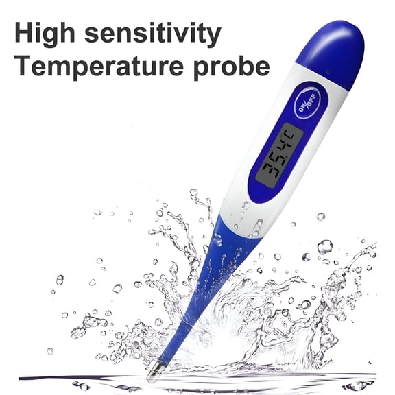 OITY Pet Thermometer for Accurate Fever Detection,Suitable for Cats/Dogs,Waterproof Pet Thermometer,Fast And Accurate Measurements in 20 Seconds