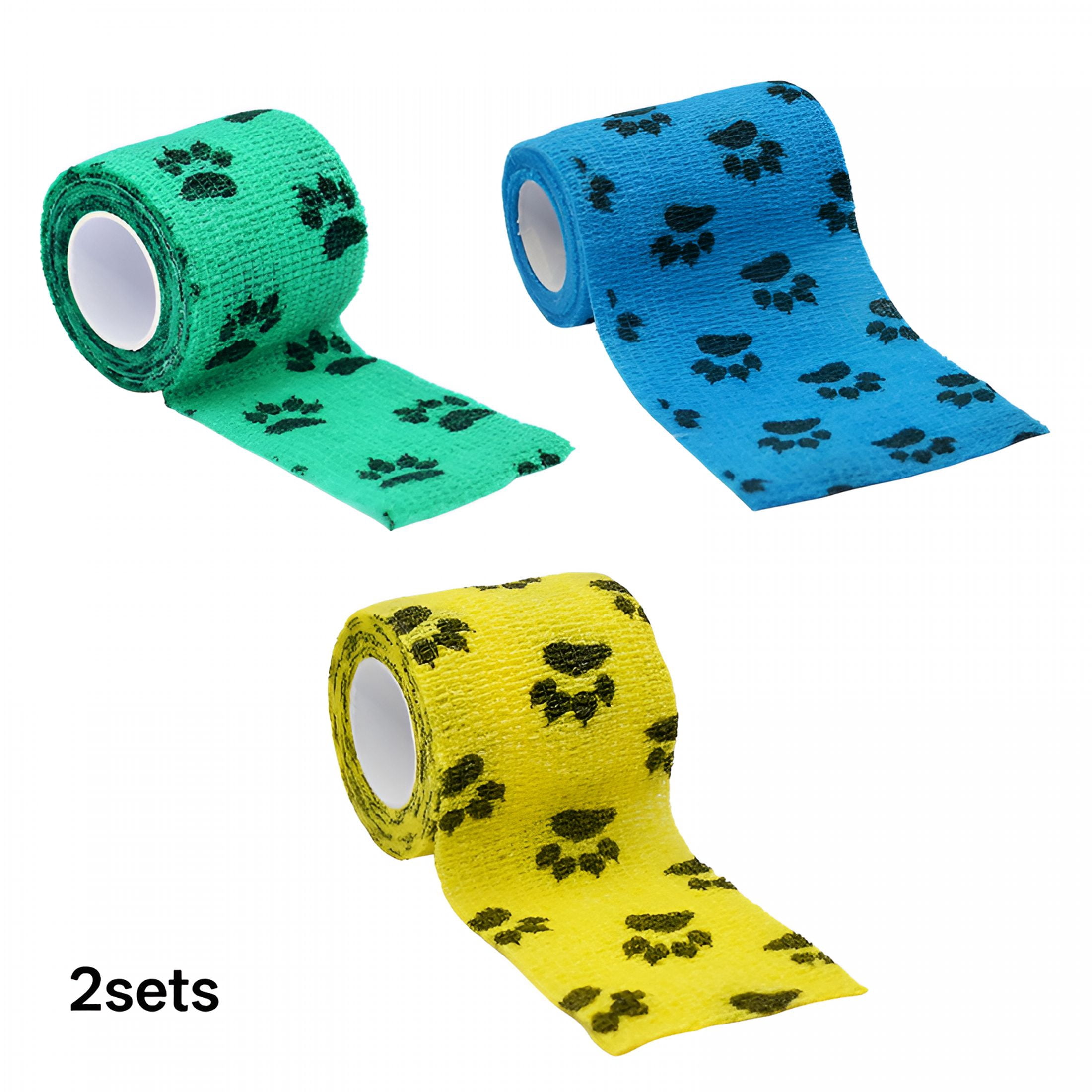 OITY Pet Wrap, Self-Adhesive, Only Sticks to Itself, Non-Woven Tape for ...