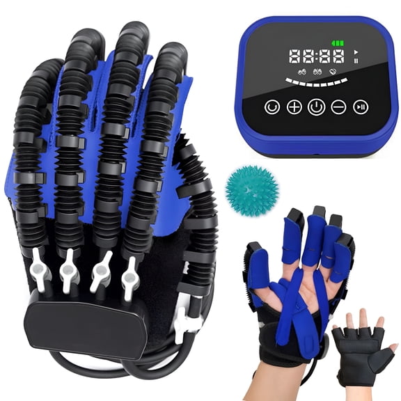 OITY Rehabilitation Robot Gloves Stroke Hand Therapy Equipment,Automatic Hand Trainer Gloves with Usb Chargeable Hand Grips