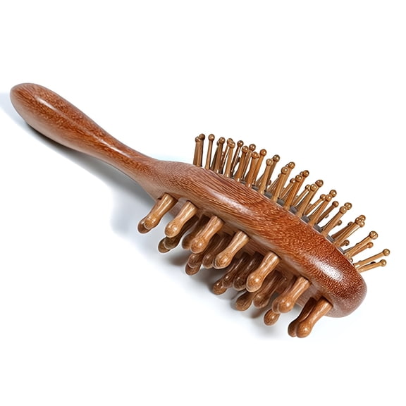 OITY Scalp Massager Hair Growth Brush,Head Massager Scalp Stress Relax Dandruff Comb,Wooden Scalp Exfoliator Head Scratcher,Unisex (Sandalwood)