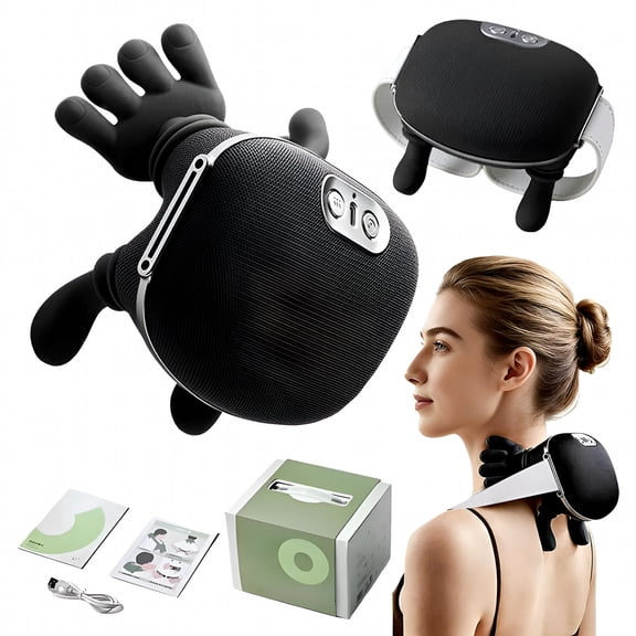 OITY Shiatsu Back And Neck Massager for Neck,Lower Abdominal,Discomfort Relief Deep Tissue with 3-Speed Adjustment