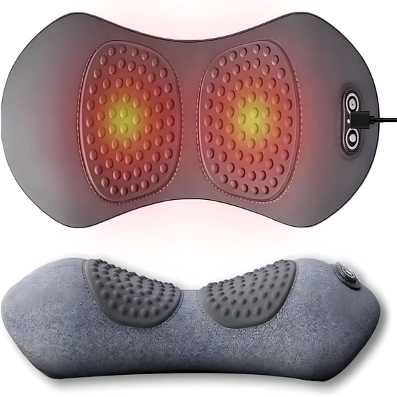 OITY Triple Fusion Back Massager with Heat,2026 Triple Fusion Technology,Vibration Massage,Constant Temperature Hot Compress,Electric Lifting for Neck,Shoulder & Spine