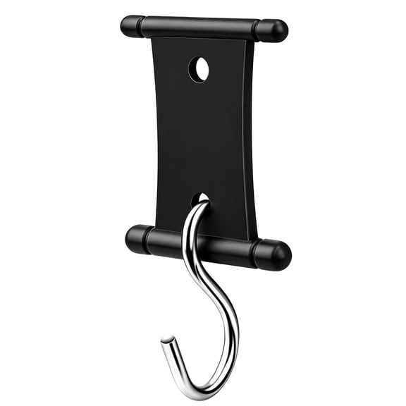 OIUR 1/16Pcs RV Awning Hook for Lights, RV Light Holder Clothing Drying Hanger, Plastic Metal S-Shaped Hook, Awning Accessory