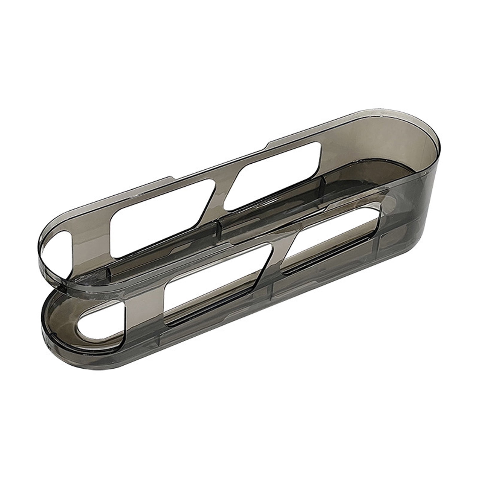 OIUR 1/2/3Pcs Fridge Egg Holder Large Capacity Multi-layer Transparent Design Stackable Automatic Rolling Egg Dispenser