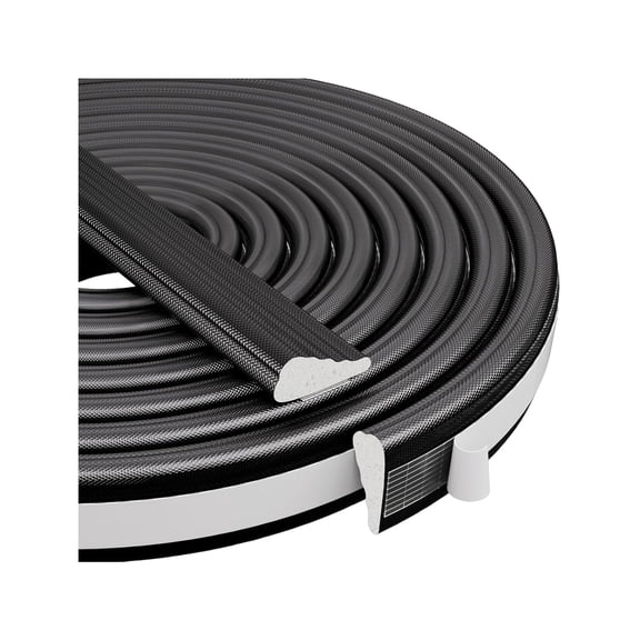OIUR 1 Roll 100/300/500CM Window Sealing Strip Self-Adhesive Weather Stripping Soundproofing Noise Cancelling Door Seal Strip Winter Insulation Tape