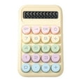 thumbnail image 1 of OIUR 10 Digits Calculator with Big Button 15-Degree Tilt Design LCD Display Mechanical Switch Portable Aesthetic Calculator, 1 of 7