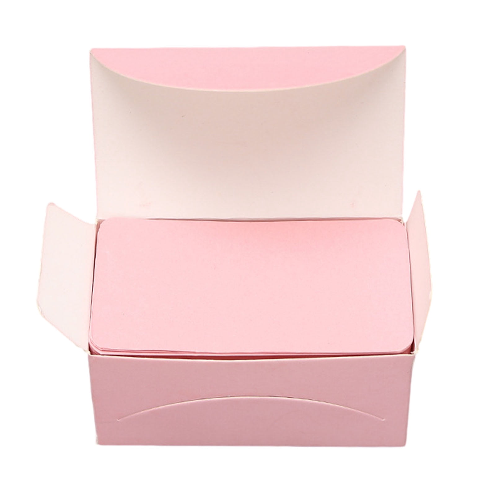 OIUR 100 Sheets Blank Message Cards, Rounded Corner Index Cards ...