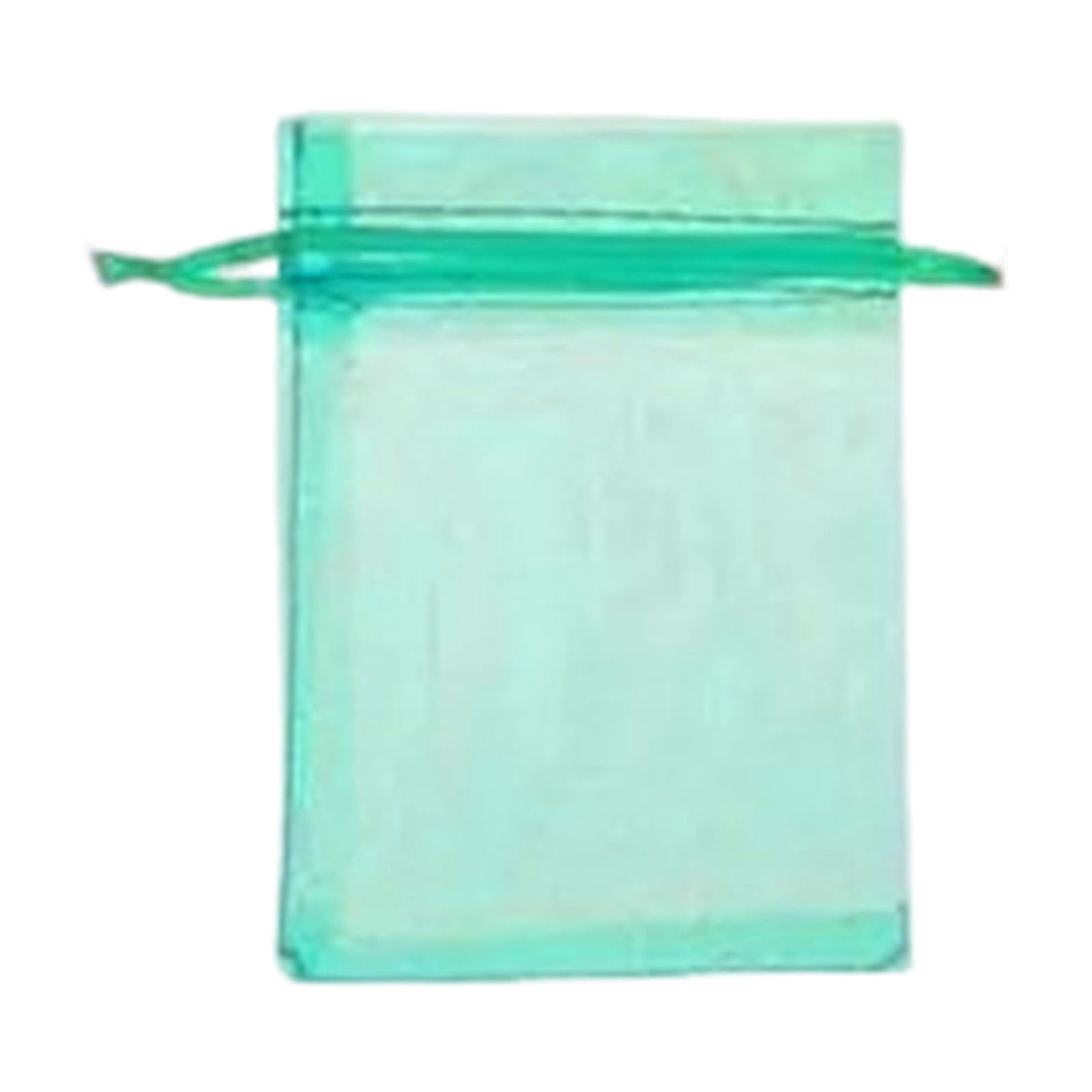 OIUR 100Pcs Organza Bags Large Capacity Vibrant Color Multipurpose Party Favor Mesh Bags Drawstring Jewelry Gift Bags