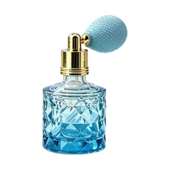 OIUR 10ML Vintage Air Bag Perfume Bottle, Portable Refillable Fragrance Glass Bottle, Empty Atomizer Spray Bottle for Travel
