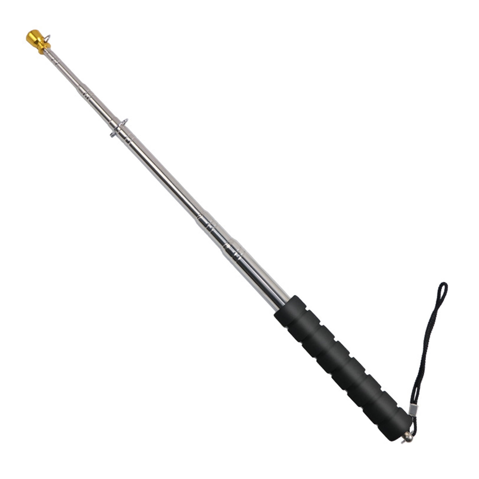 OIUR 200/300CM Telescopic Tour Guide Flag Pole with Non-slip Sponge ...