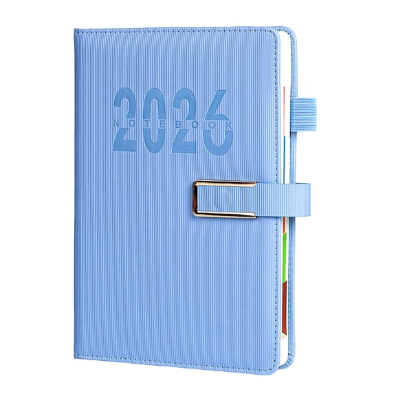 OIUR 2026 Daily Planner 12 Month Weekly & Monthly Organizer with Inspirational Quotes A5 Productivity Notebook for Work School Goal Tracking