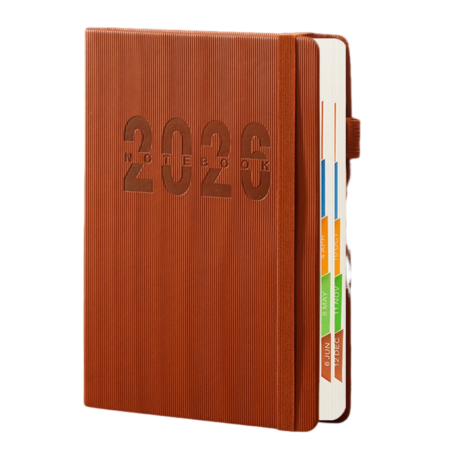 OIUR 2026 Planner JAN. 2026 - DEC. 2026 Daily Weekly Monthly Calendar Planner with Faux Leather Cover for Men Women Business Student