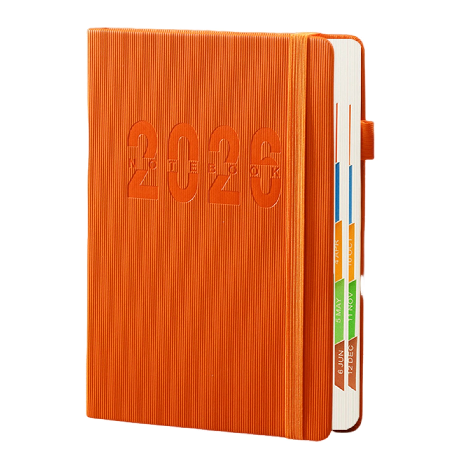OIUR 2026 Planner JAN. 2026 - DEC. 2026 Daily Weekly Monthly Calendar Planner with Faux Leather Cover for Men Women Business Student