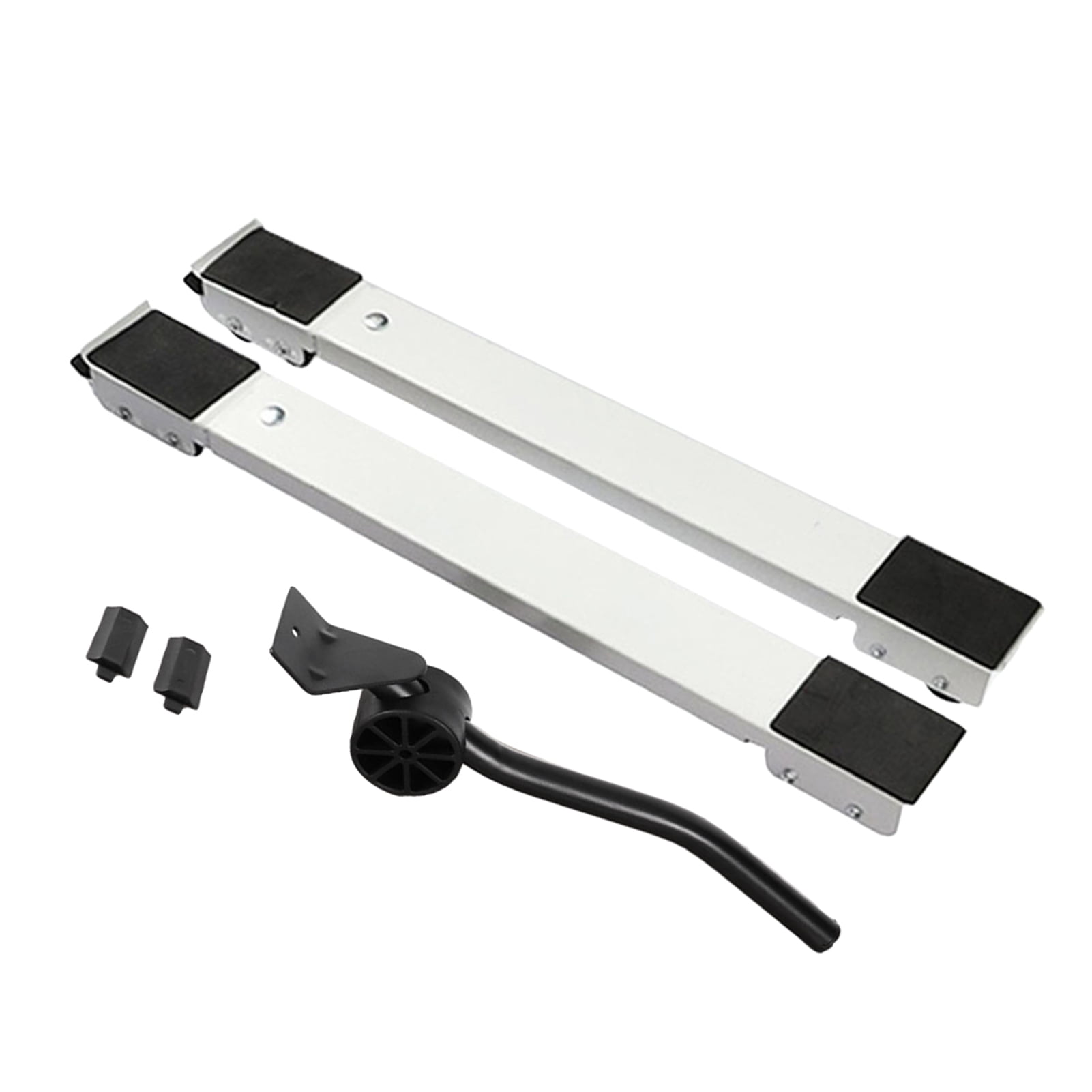 OIUR 2Pcs Extendable Appliance Roller Heavy Duty Washing Machine Roller Slider Liftable Mobile Washer Dryer Machine Refrigerator Base Furniture Mover Stand with Wheels