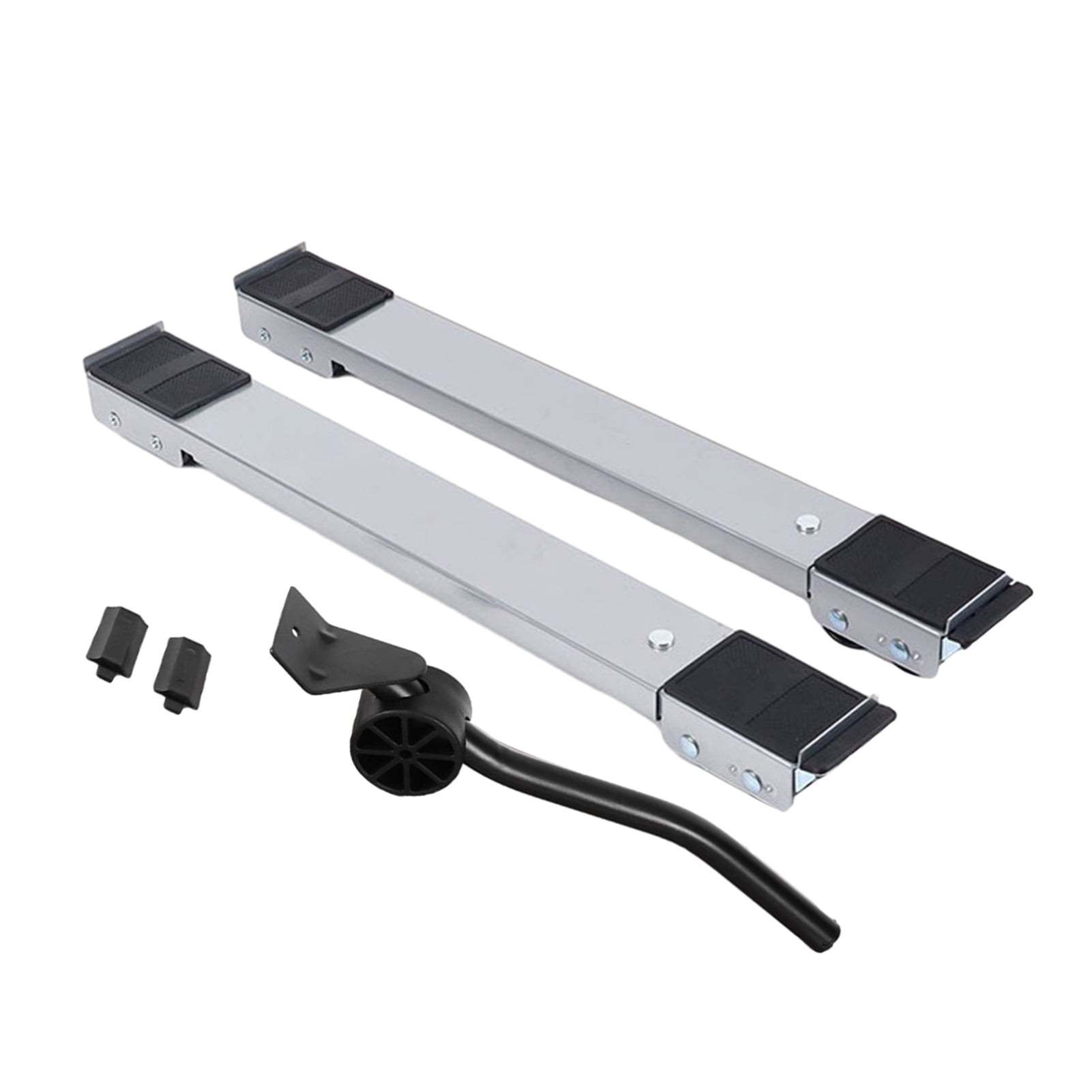 OIUR 2Pcs Extendable Appliance Roller Heavy Duty Washing Machine Roller Slider Liftable Mobile Washer Dryer Machine Refrigerator Base Furniture Mover Stand with Wheels