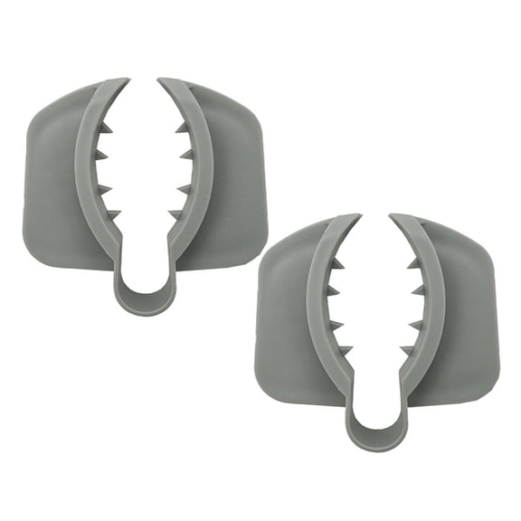 OIUR 2Pcs Safety Hand Guard for Mandoline Slicers Safety Food Holder Finger Anti-Cut Protectors Kitchen Essential for Home Cooks