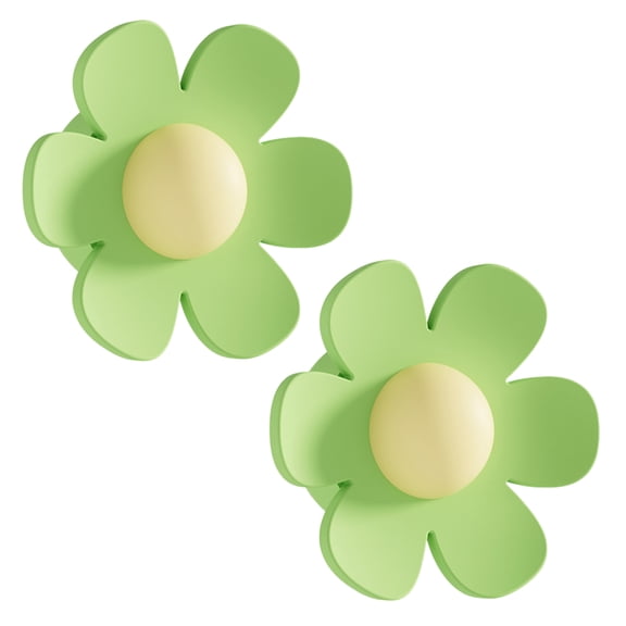 OIUR 2Pcs Silicone Sink Overflow Ring Easy Installation Bathtub Drain Stopper Flower Shape Sink Overflow Stopper Hotel Spa Accessories
