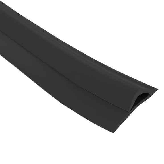 OIUR 300/600CM Carpet Edge Binding Trim Self-Adhesive Waterproof Cuttable Floor Transition Strip Flexible PVC Thick Area Rug Mat Edging Bar