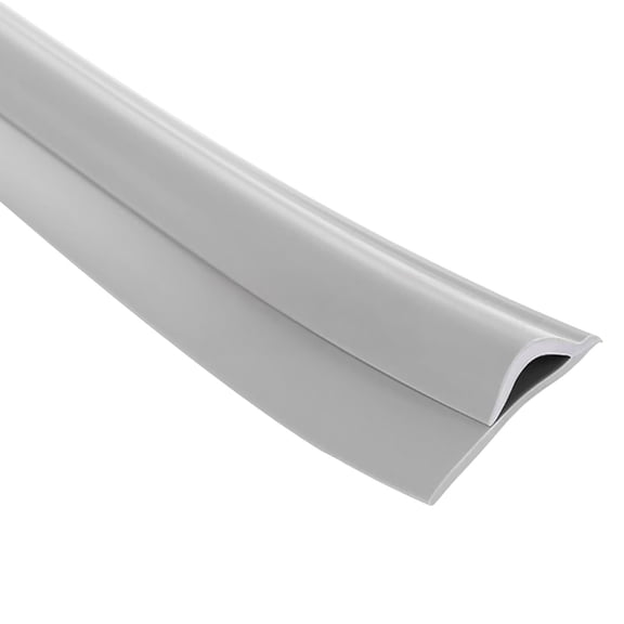 OIUR 300/600CM Carpet Edge Binding Trim Self-Adhesive Waterproof Cuttable Floor Transition Strip Flexible PVC Thick Area Rug Mat Edging Bar