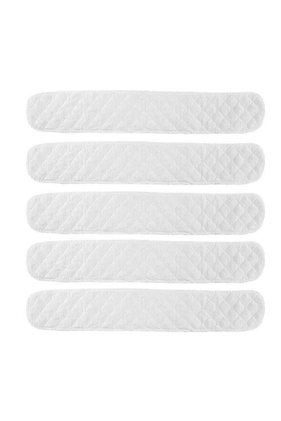 5/10Pcs Bra Liner Reusable Washable Under-Breast Sweat Absorber Pads Women Odor Control Cotton Breast Pad Moisture Wicking Boob Insert Lining