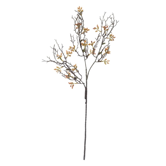 OIUR Artificial Edgeworthia Chrysantha Dead Branch Realistic Fake Tree Branch Home Office Wedding Party Indoor Outdoor Faux Plants Decoration