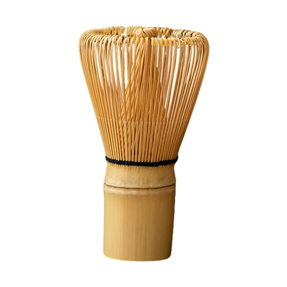 OIUR Bamboo Matcha Whisk Handmade Japanese Chasen Stirrer Brush for Matcha Tea Multi-Functional Kitchen Essential for Creamy Foam
