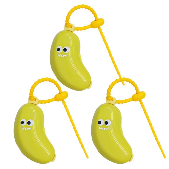 OIUR Banana Toothbrush Case Holder Toothpaste Dispenser Portable Travel Storage Box Waterproof Tooth Brush Caps Holder for Travel Daily Use