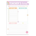 thumbnail image 1 of OIUR Bohemian Rainbow Teacher Notepad Gratitude Gift with To-Do Lists Contact Log & Notes Section Inspirational Planner for Educators, 1 of 7