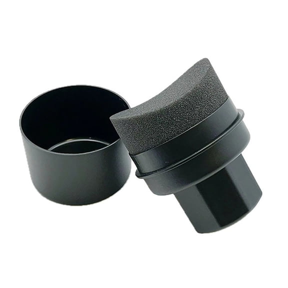 OIUR Car Tire Shine Applicator with Curved Head Automotive Tire Dressing Applicator Brush Auto Wheel Wax Buffing Sponge Pad Car Detailing Tools