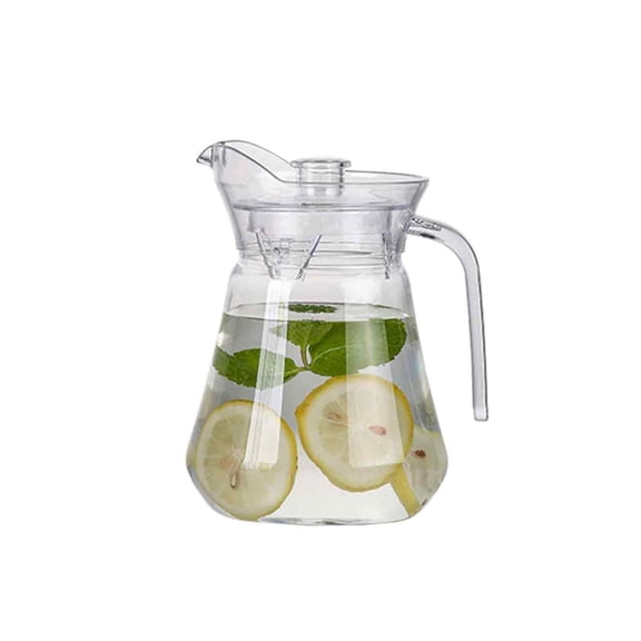 OIUR Cold Beverage Pitcher with Spout Spill-Proof Lid Large Capacity Water Jug for Ice Tea Lemonade Juice Outdoor Water Dispenser for Parties Home Office