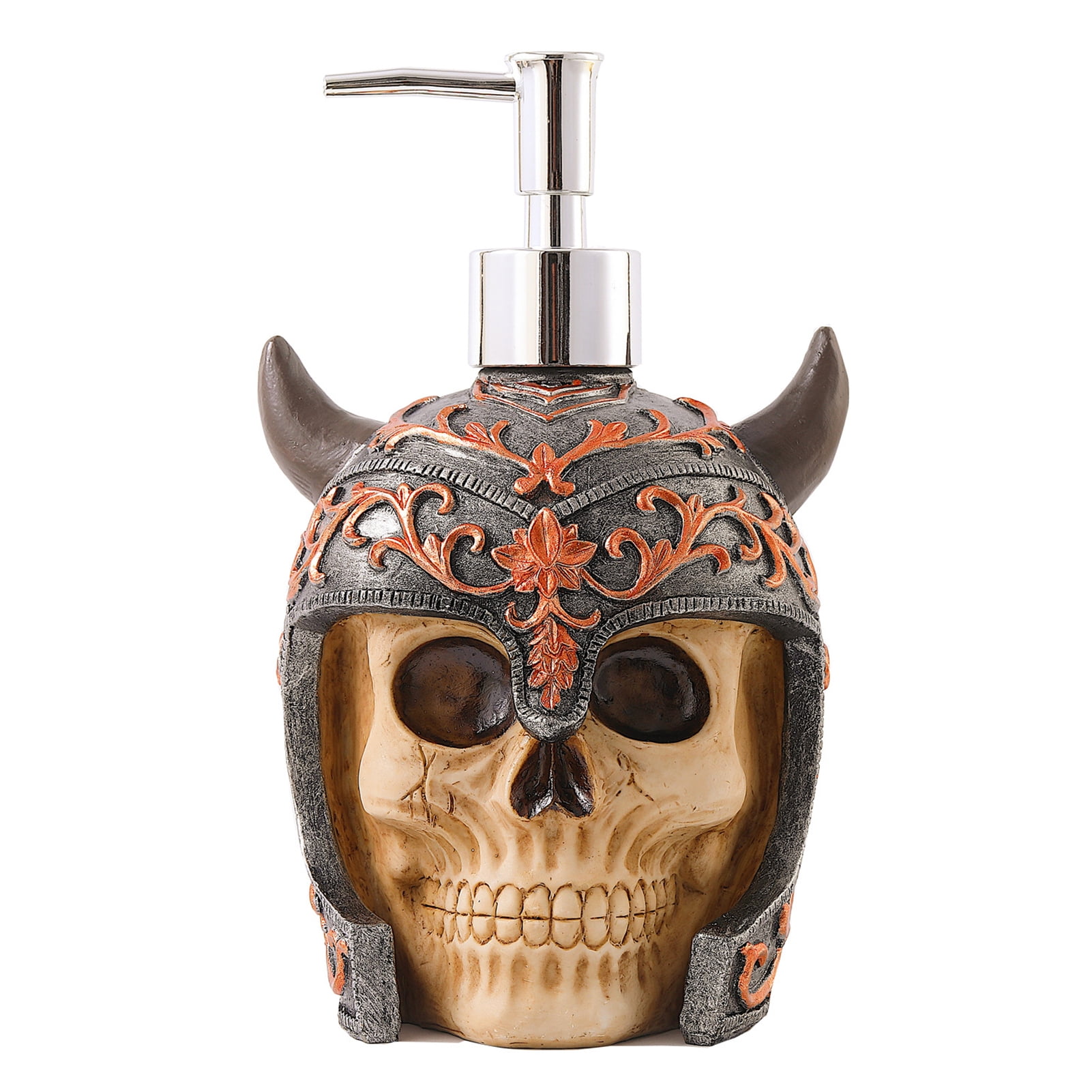 OIUR Creative Skull Liquid Soap Dispenser Refill Pump Bottle Large ...