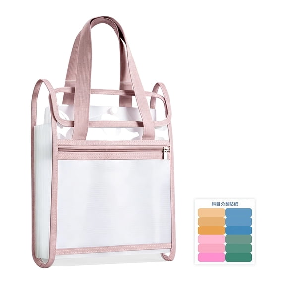 OIUR Document Bag with 13 Pockets, Large Capacity Double Layer Portable ...
