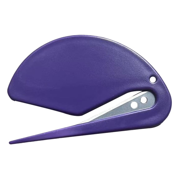 OIUR Envelope Opener with Sharp Concealed Blade Safe Design Sheet Cutter Paper Slitter Wrapping Paper Slitter Package Opener Tool for School Office Use