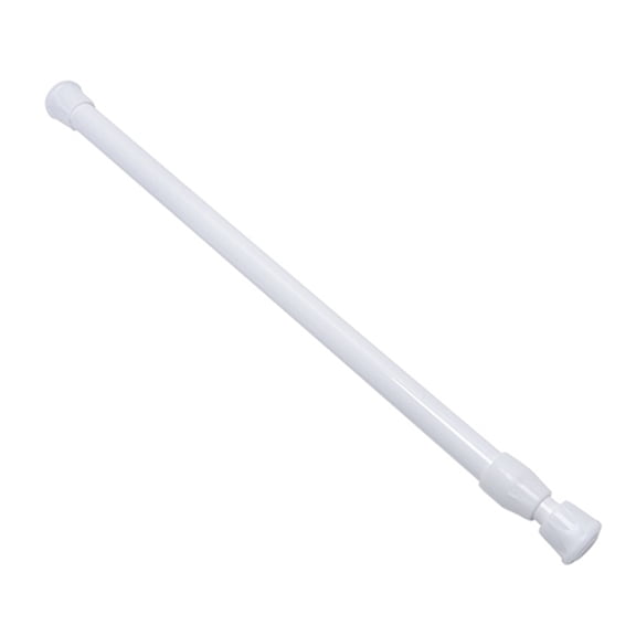 OIUR Extendable Shower Curtain Pole No-Drill Telescopic Curtain Rod Adjustable Shower Rail for Bathroom Net Voile Curtain Towel