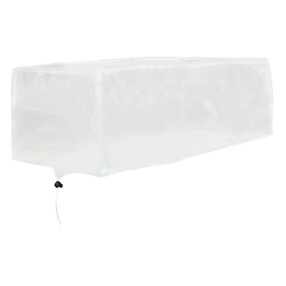 OIUR Garden Netting Pest Barrier for Raised Beds Plant Cover with Double Drawstring Rectangular Mesh Netting Greenhouse Protection Screen for Plant Vegetable Fruit Flower