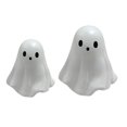 thumbnail image 1 of OIUR Halloween Ghost Figurine Mini Cute Ghost Bat Heart Statue Resin Tabletop Ornaments for Home Office Desk Decor, 1 of 7