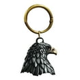 thumbnail image 1 of OIUR Handcrafted Eagle Bell Metal Eagle Head Motorcycle Bell Hanging Eagle Bell for Motorcycle Keychain or Backpack Decoration, 1 of 7