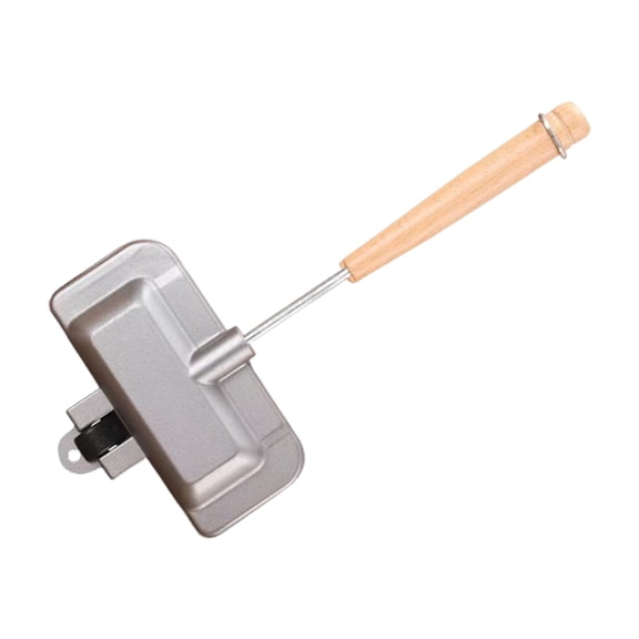 OIUR Hot Sandwich Maker Non-Stick Grilled Panini Maker Pan Aluminum Flip Cheese Maker Pan for Toast Waffle Pancakes Breakfast