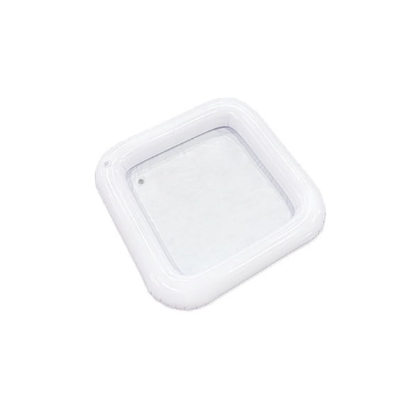 OIUR Inflatable Serving Bar Leak-proof PVC Summer Rectangle Square Salad Ice Tray Food Drink Container Buffet Cooler Outdoor Swimming Pool Party Supplies