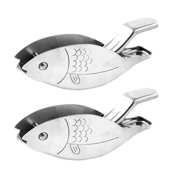 OIUR Lemon Juicer Manual Fruit Squeezer for Orange Lime Pomegranate Portable Fish-Shaped Hand Juicer for Cooking Cocktails
