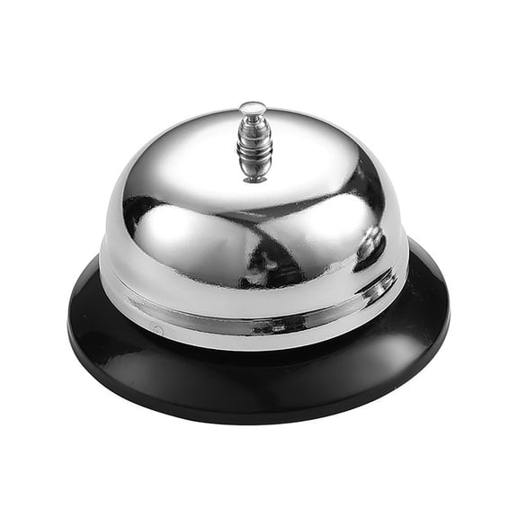 OIUR Metal Service Call Bell Clear Sound Front Desk Bell School Answer Bell for Kitchen Restaurant Bar Hotel Office