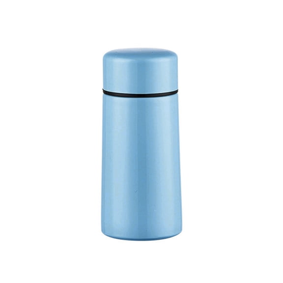 OIUR Mini Portable Pocket Cup Stainless Steel Vacuum Cup Double-Wall Insulated Coffee Bottle with Lid BPA-Free Travel Mug for Home Office Gym