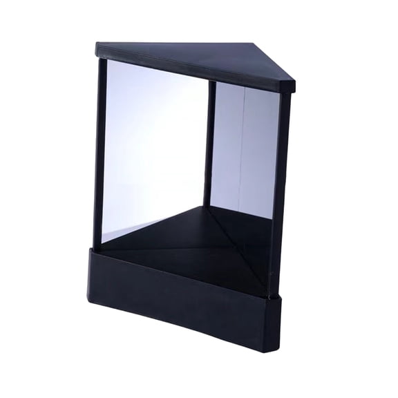 OIUR Non-Reversing True Makeup Mirror High Clarity Desktop Vanity Mirror Men Women Precision True Image Inverted Standing Cosmetic Mirror