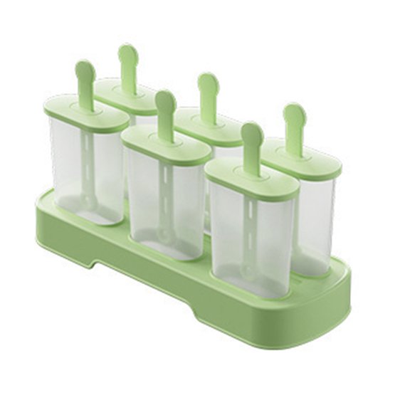 OIUR Popsicle Mold Ice Pop Maker BPA Free Multi-Compartment Easy Release Ice Cream Mold for Homemade Jelly Candy Bars