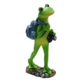 thumbnail image 1 of OIUR Resin Frog Figurine Planter Decoration Frog Statue Outdoor Garden Decor Frog Sculpture for Patio Yard Fairy Garden Home Decoration, 1 of 6
